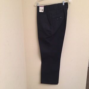 Horace Small Black Mens uniform pants 35R Workwear